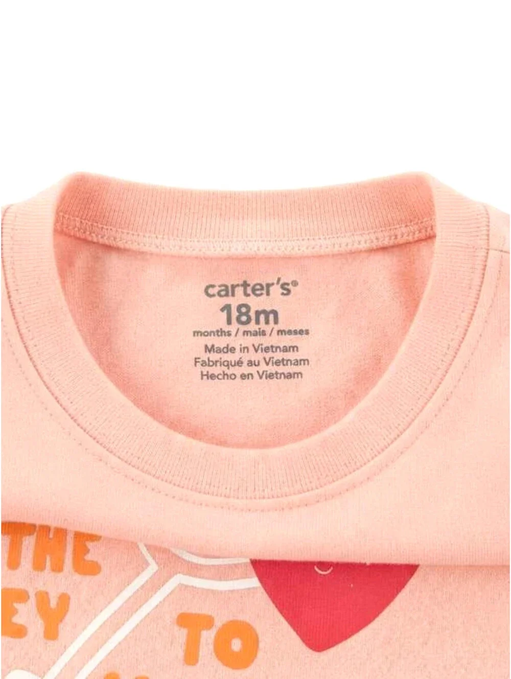 Twins Bundle Carter's Baby Long-Sleeve Graphic Bodysuits, 2-Pack sz 18 Months